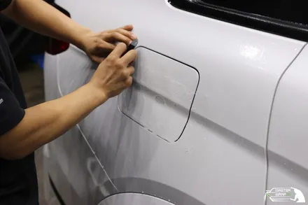BMW X7 크롬죽이기와 범퍼PPF 재시공을 디테일적인 부분까지 꼼꼼하게 해드렸습니다! / 수원 인계동