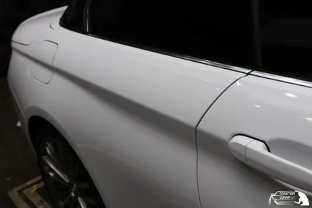 【수원랩핑】 BMW 430i 컨버터블 투톤 전체랩핑 작업 / 수원 인계동