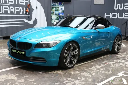 수원랩핑 BMW Z4의 화려한 대변신, 전체랩핑 시공 / 수원 인계동