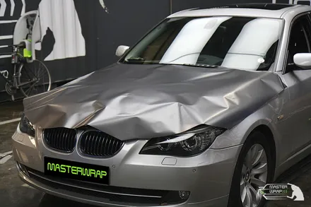 수원랩핑 BMW 5시리즈 전체랩핑 시공 / 수원 인계동
