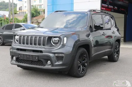 Jeep 레니게이드 자동차 전체랩핑, 카마인 레드로 색다른 변신 / 수원 인계동