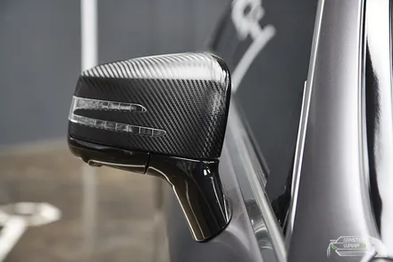 수원랩핑 벤츠cls 63 amg 사틴다크그레이 전체랩핑 시공 <극한직업 마스터랩> / 수원 인계동