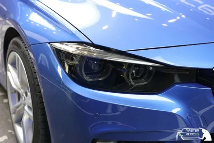 라이트필름과 스포일러PPF 보호시공으로 완벽해진 BMW 3시리즈 330i / 수원 인계동