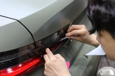 차량랩핑과 크롬죽이기 풀시공으로 남다른 멋으로 유니크해진 / 수원 인계동