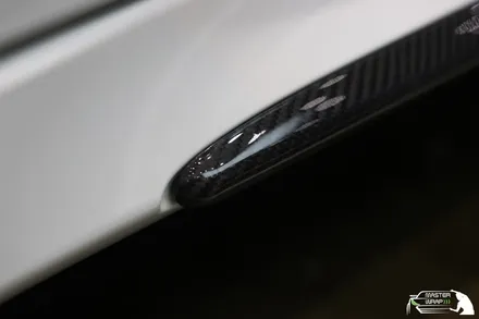 벤츠 C63 amg 카본파츠를 보호하는 자동차PPF 시공 / 수원 인계동