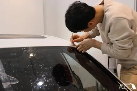 벤틀리 플라잉스퍼 프론트 패키지 분당PPF, 필러 및 루프까지! / 수원 인계동