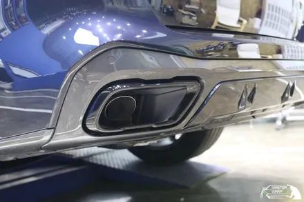 묵직한 무게감을 더해주는 BMW X5 크롬죽이기 / 수원 인계동
