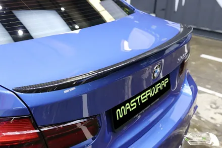 라이트필름과 스포일러PPF 보호시공으로 완벽해진 BMW 3시리즈 330i / 수원 인계동