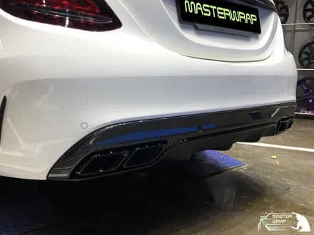 【용인랩핑】 벤츠 c63 amg 크롬죽이기 시공 / 수원 인계동