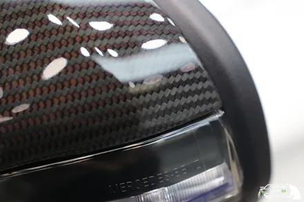 벤츠 C63 amg 카본파츠를 보호하는 자동차PPF 시공 / 수원 인계동