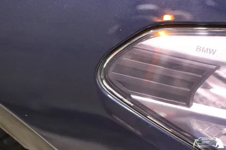 BMW 5시리즈 540i 유광카본 자동차루프스킨 시공으로 더 강렬하게! / 수원 인계동