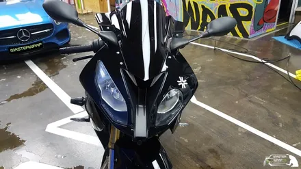 바이크PPF BMW S1000RR 오토바이 프론트PPF로 지켜줄게! / 수원 인계동