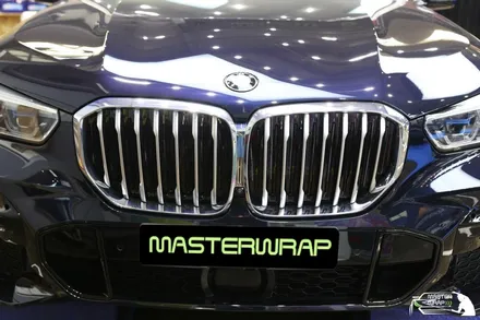 묵직한 무게감을 더해주는 BMW X5 크롬죽이기 / 수원 인계동
