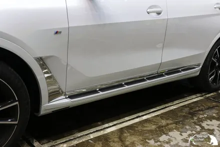 BMW X7 크롬죽이기와 범퍼PPF 재시공을 디테일적인 부분까지 꼼꼼하게 해드렸습니다! / 수원 인계동