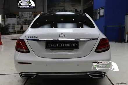 e클래스 W213 루프스킨 제거, 수원 3M 2080글로스블랙 시공기 / 수원 인계동