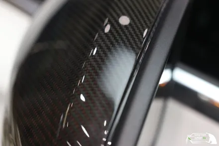 벤츠 C63 amg 카본파츠를 보호하는 자동차PPF 시공 / 수원 인계동