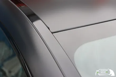 수원랩핑 벤츠 cls 53 amg 전체 사틴블랙 랩핑으로 카리스마 살리기 / 수원 인계동
