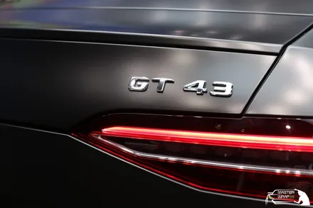 수원랩핑 벤츠 gt43 amg 사틴블랙 전체랩핑과 실내 카본튜닝까지! / 수원 인계동