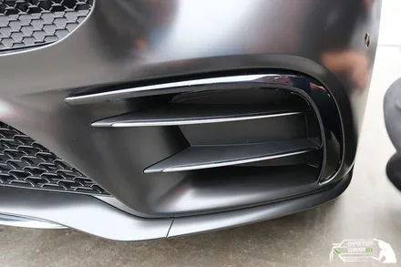 수원랩핑 벤츠 cls 53 amg 전체 사틴블랙 랩핑으로 카리스마 살리기 / 수원 인계동