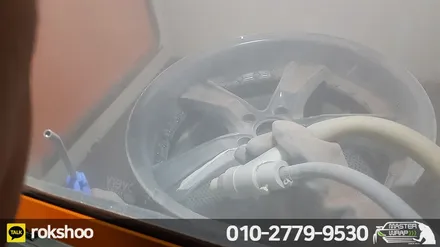 분당휠도색 휠복원 전문 용인 마스터랩, 디스커버리4 휠도색 / 수원 인계동