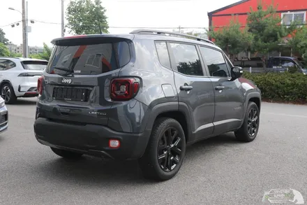Jeep 레니게이드 자동차 전체랩핑, 카마인 레드로 색다른 변신 / 수원 인계동