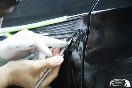 수원랩핑 크롬죽이기 BMW 640D의 크롬부분을 어색하지 않게 제거! / 수원 인계동
