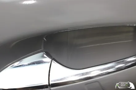 벤츠 cls클래스 cls350d 락 그레이 전체 차량랩핑 시공 / 수원 인계동