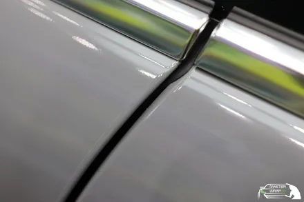 벤츠 cls클래스 cls350d 락 그레이 전체 차량랩핑 시공 / 수원 인계동
