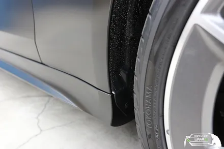 수원랩핑 벤츠 cls 53 amg 전체 사틴블랙 랩핑으로 카리스마 살리기 / 수원 인계동
