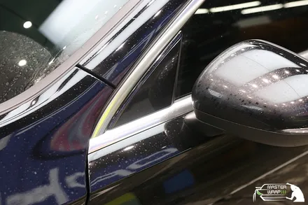 크롬죽이기 블랙 톤다운 랩핑으로 스타일리쉬해진 벤츠 A클래스 a35 amg / 수원 인계동