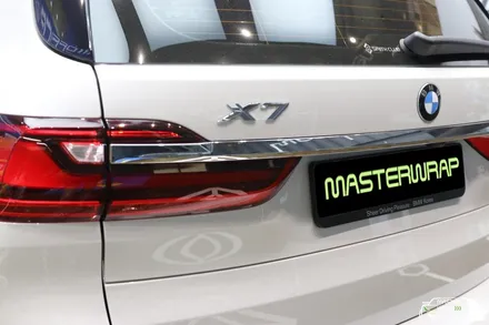 BMW X7 크롬죽이기와 범퍼PPF 재시공을 디테일적인 부분까지 꼼꼼하게 해드렸습니다! / 수원 인계동