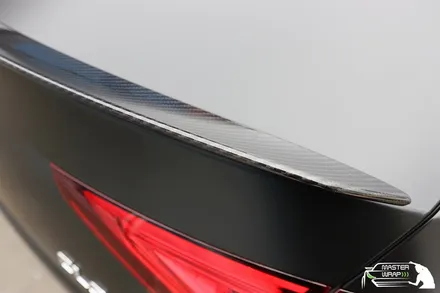 수원랩핑 벤츠 cls 53 amg 전체 사틴블랙 랩핑으로 카리스마 살리기 / 수원 인계동