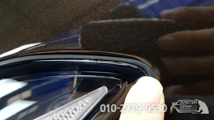 제네시스 G80 헤드라이트 PPF 생활보호패키지 시공! / 수원 인계동