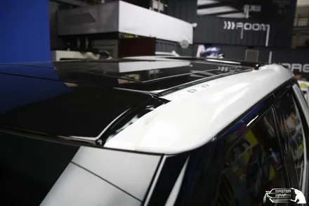 수원랩핑 D5 올뉴디스커버리 블랙팩과 사이드스텝 장착 시공 후기! / 수원 인계동