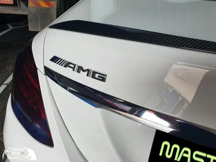 【용인랩핑】 벤츠 c63 amg 크롬죽이기 시공 / 수원 인계동