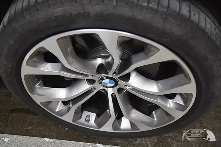 수원휠복원 BMW X6 다이아컷팅 휠복원 / 수원 인계동