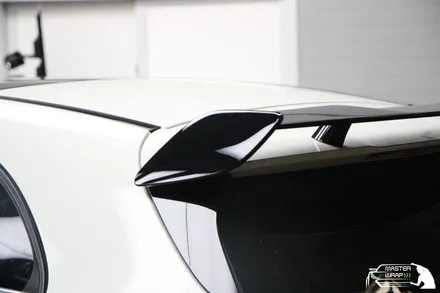 수원랩핑 벤츠A45amg 카마인레드 포인트랩핑, 휠도색으로 에디션1 데칼 완성! / 수원 인계동