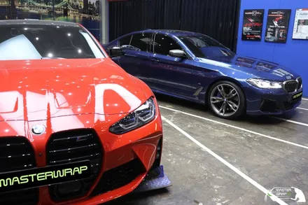 헤드라이트PPF가 필수인 이유, BMW M4 전면 보호시공 / 수원 인계동