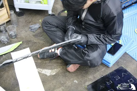 수원랩핑 D5 랜드로버 풀블랙팩, 사이드스텝 장착으로 스텔스 같은 시크함! / 수원 인계동