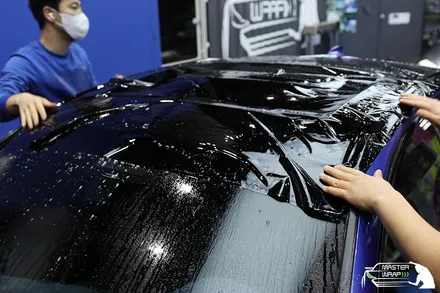 BMW 3시리즈 블랙PPF로 하이그로시한 루프스킨을! / 수원 인계동