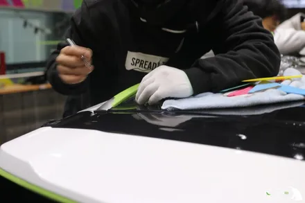 차량을 한껏 업그레이드 해주는 팰리세이드 블랙팩 풀시공 / 수원 인계동