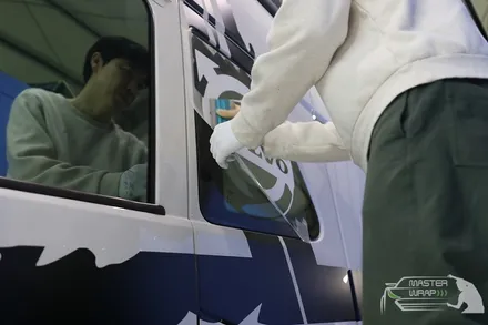 수원 데칼, 스웨덴국기로 내 차량 지키기 / 수원 인계동