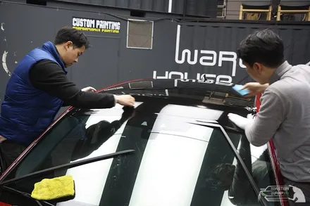 랜드로버 디스커버리스포츠 블랙팩 피렌체 레드 시공 / 수원 인계동