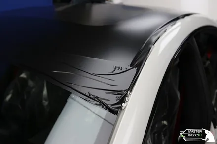 수원랩핑 벤츠 cls 53 amg 전체 사틴블랙 랩핑으로 카리스마 살리기 / 수원 인계동