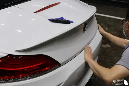 수원랩핑 BMW Z4의 화려한 대변신, 전체랩핑 시공 / 수원 인계동