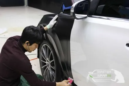 차량 이미지 변신? 사틴블랙 랩핑이 정답입니다! / 수원 인계동