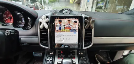 포르쉐 카이엔GTS 블로그를 보시고 안드로이드 올인원 장착을 위해 오토갤러리를 찾아주셨어요~~~