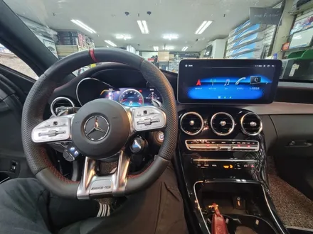 벤츠C43 AMG 안드로이드 올인원 장착전문점 오토갤러리.