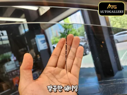 르노 SM5 전체썬팅 재시공 레이노 모노카본으로 시공했습니다_김포점 행사 종료시 까지 추가금 없이 전체썬팅 10만원이래여~
