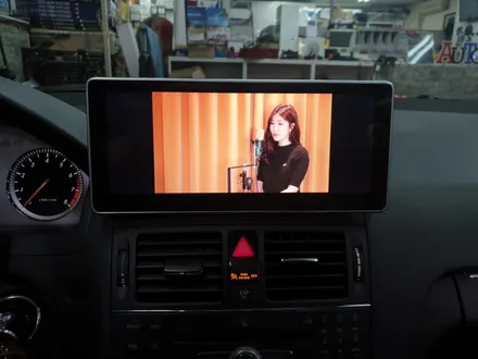 벤츠 C클래스 W204 10.25인치 안드로이드 올인원으로 업그레이드 완성!